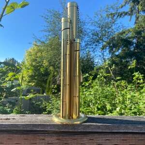 Vintage Metal Coin Sorter Bank NO KEY